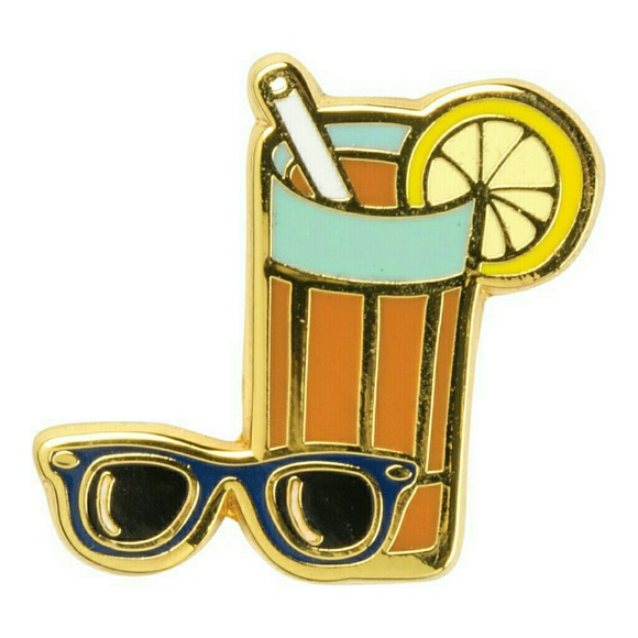 Sweet Tea Enamel Pin - Picture 1 of 3